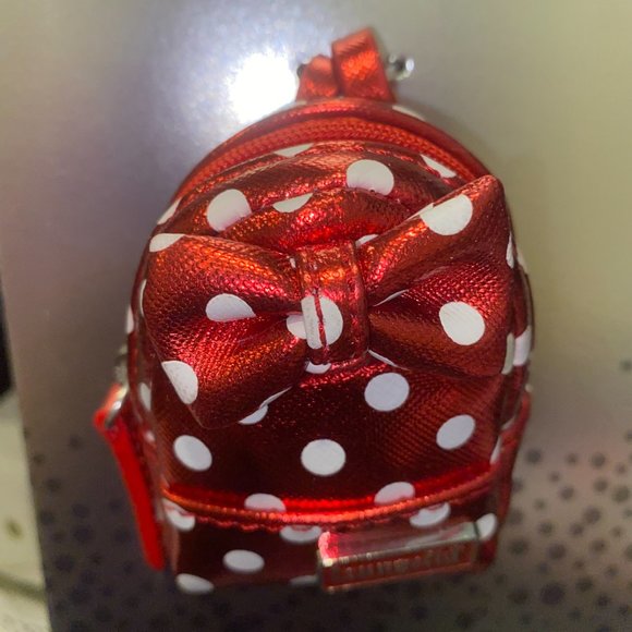 Disney nuiMOs Loungefly Minnie Mouse Red Polka Dot Backpack - Picture 8 of 12